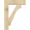 Ekena Millwork Balboa Block Rough Sawn Bracket w/ Offset Brace, Douglas Fir, 8"W x 30"D x 42"H BKT0806X30X42BOA05RDF - alternate 4